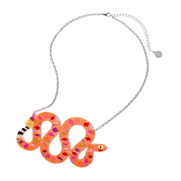 Erstwilder The Rowdy Rattlesnake Necklace - Picture 3 of 7